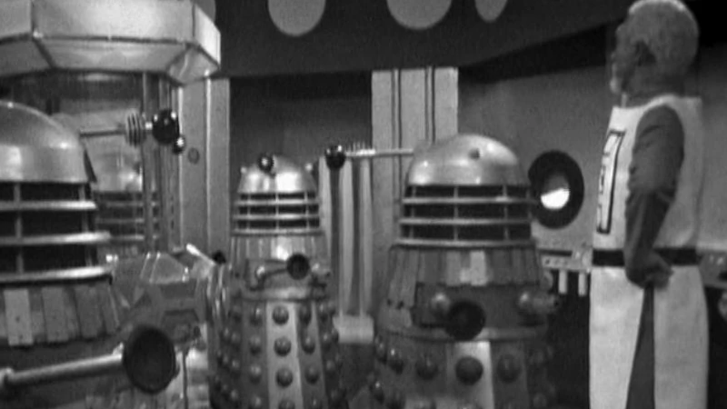 Mavic Chen and the Daleks, the actual subject matter of much of “The Dalek’s Master Plan”.